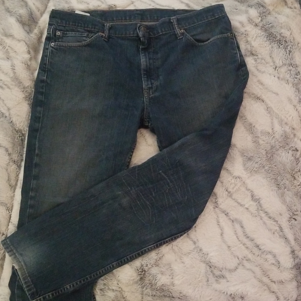 Levi's 511 Men's Dark Wash Blue Jeans 40x30